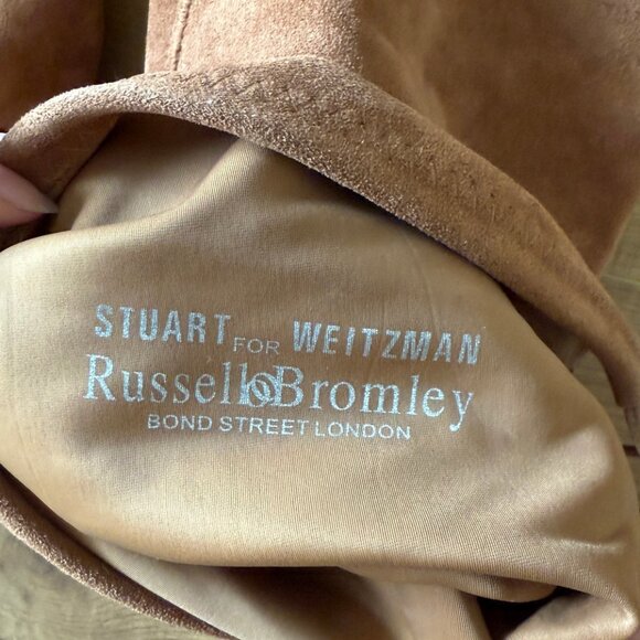 Stuart Weitzman x Russell & Bromley Lowland over the knee suede boots - size 39 - Picture 5 of 5